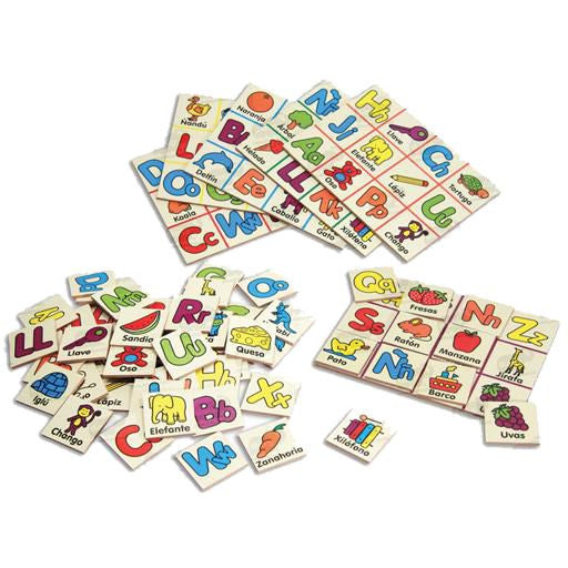 JUEGO DE MEMORIA LOTERIA ABC - Ivanna & Pau - Juguetes, material didactico y productos para niños y el bienestar familiar