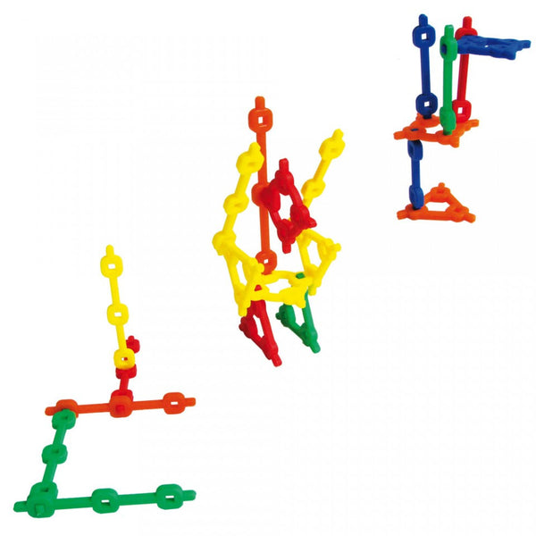 GEOMETRIAS ESPACIALES CON 100 PZAS - Ivanna & Pau - Juguetes, material didactico y productos para niños y el bienestar familiar