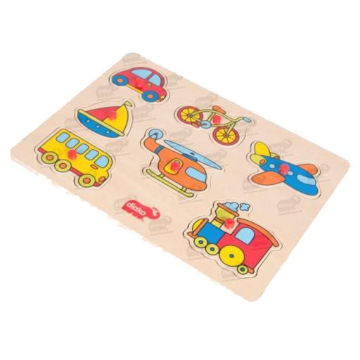 ROMPECABEZAS TRANSPORTES - Ivanna & Pau - Juguetes, material didactico y productos para niños y el bienestar familiar
