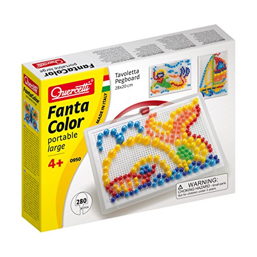 Fantacolor Juego portable (280 piezas) - Ivanna & Pau - Juguetes, material didactico y productos para niños y el bienestar familiar