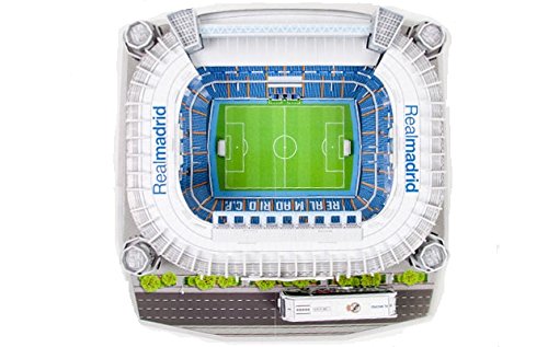 Rompecabezas 3D Estadio Santiago Bernabeu Real Madrid - Ivanna & Pau - Juguetes, material didactico y productos para niños y el bienestar familiar