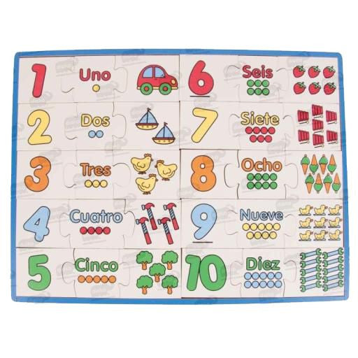 CUENTA Y ARMA LOS NUMEROS - Ivanna & Pau - Juguetes, material didactico y productos para niños y el bienestar familiar