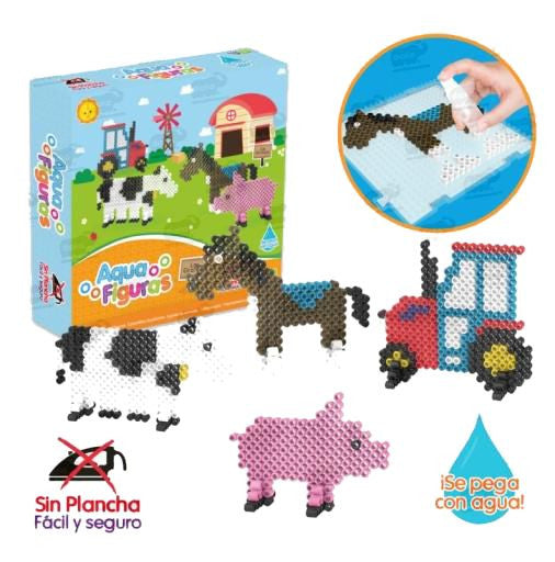 AQUA FIGURAS GRANJA - Ivanna & Pau - Juguetes, material didactico y productos para niños y el bienestar familiar