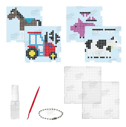 AQUA FIGURAS GRANJA - Ivanna & Pau - Juguetes, material didactico y productos para niños y el bienestar familiar