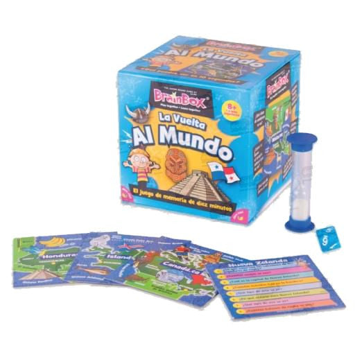 BRAINBOX LA VUELTA AL MUNDO - Ivanna & Pau - Juguetes, material didactico y productos para niños y el bienestar familiar