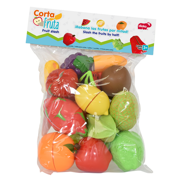Ivanna & Pau - Corta Fruta - Ivanna & Pau - Juguetes, material didactico y productos para niños y el bienestar familiar