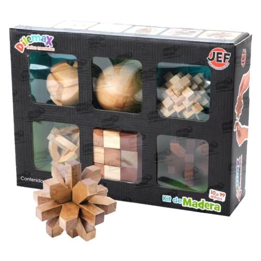 DILEMA DESTREZA KIT DE MADERA - Ivanna & Pau - Juguetes, material didactico y productos para niños y el bienestar familiar