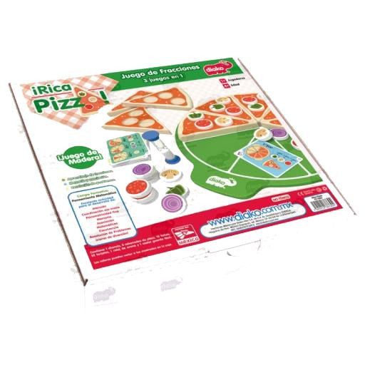 PIZZA DELICIOSA! - Ivanna & Pau - Juguetes, material didactico y productos para niños y el bienestar familiar