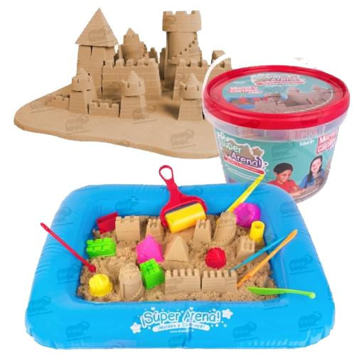 SUPER ARENA MUROS Y CASTILLOS JUMBO - Ivanna & Pau - Juguetes, material didactico y productos para niños y el bienestar familiar