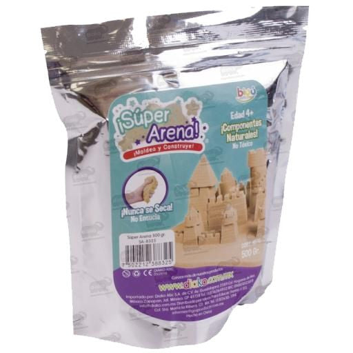 SUPER ARENA 500 GR - Ivanna & Pau - Juguetes, material didactico y productos para niños y el bienestar familiar