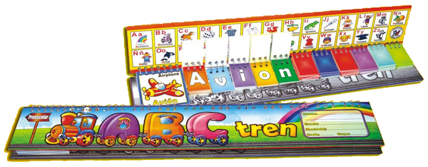 ABC TREN GRANDE - Ivanna & Pau - Juguetes, material didactico y productos para niños y el bienestar familiar