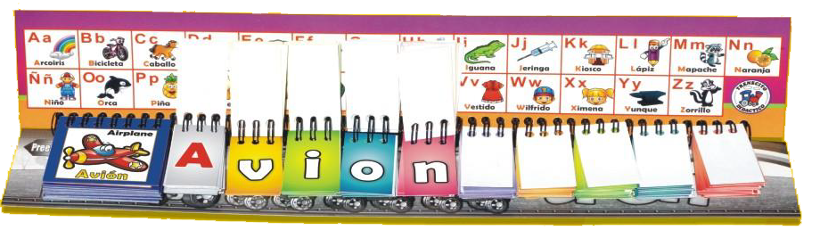 ABC TREN CHICO - Ivanna & Pau - Juguetes, material didactico y productos para niños y el bienestar familiar