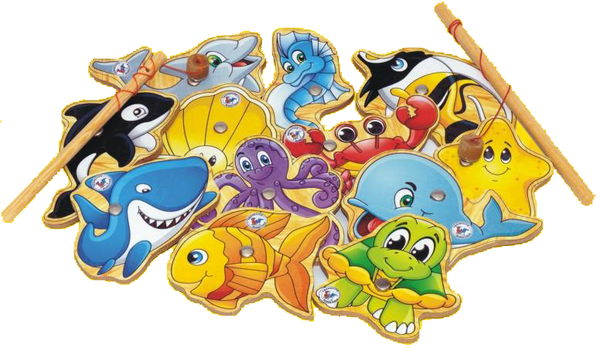 JUEGO DE PESCA 14 PZAS - Ivanna & Pau - Juguetes, material didactico y productos para niños y el bienestar familiar