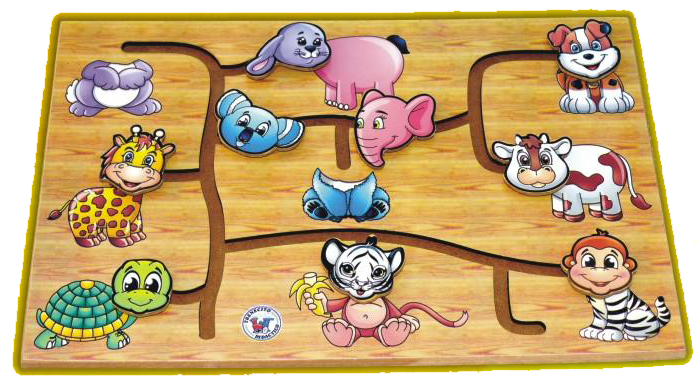 LABERINTO ANIMALES - Ivanna & Pau - Juguetes, material didactico y productos para niños y el bienestar familiar
