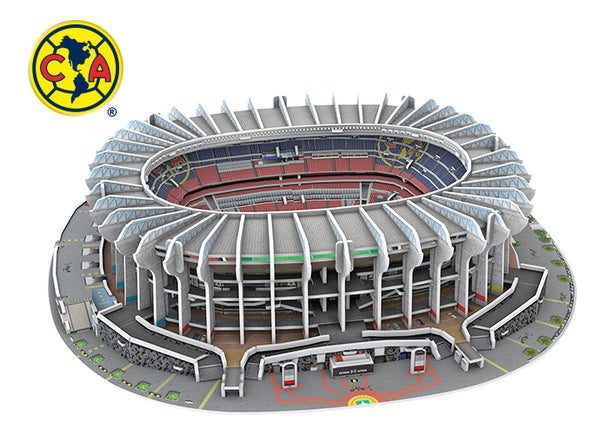 Rompecabezas 3D Estadio Azteca - América - Ivanna & Pau - Juguetes, material didactico y productos para niños y el bienestar familiar