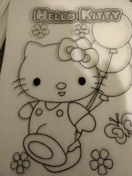 Pellón para colorear con acuarela con 100 pzas. - Ivanna & Pau - Juguetes, material didactico y productos para niños y el bienestar familiar