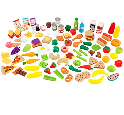Set de 155 piezas de comida - Ivanna & Pau - Juguetes, material didactico y productos para niños y el bienestar familiar