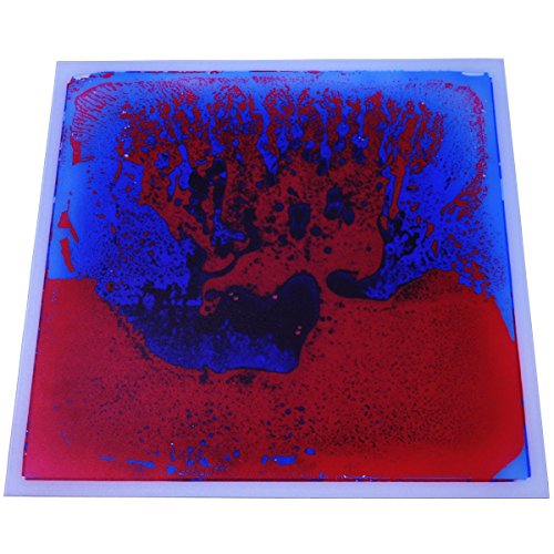 Tapete - Art3d Liquid Dance Floor Colorful Home Decor Tile, 12" x 12" Blue-Red - Ivanna & Pau - Juguetes, material didactico y productos para niños y el bienestar familiar