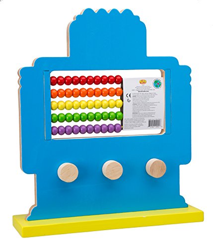 Ivanna &Pau - Count ‘N Spin Abacus, Robot - Ivanna & Pau - Juguetes, material didactico y productos para niños y el bienestar familiar