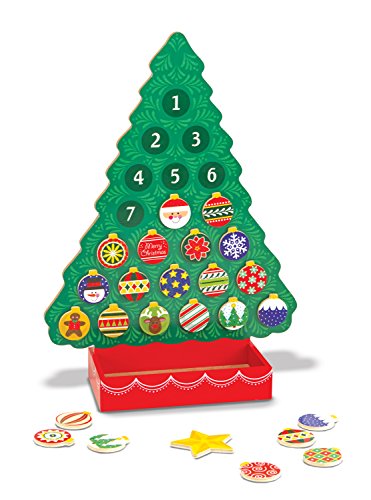 Melissa & Doug Cuenta regresiva para la Navidad- Calendario de Adviento de Madera - Ivanna & Pau - Juguetes, material didactico y productos para niños y el bienestar familiar