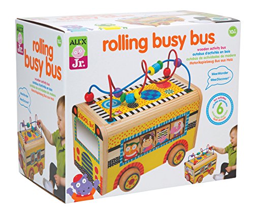 Ivanna & Pau - Jr. Rolling Busy Bus - Ivanna & Pau - Juguetes, material didactico y productos para niños y el bienestar familiar