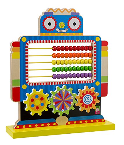 Ivanna &Pau - Count ‘N Spin Abacus, Robot - Ivanna & Pau - Juguetes, material didactico y productos para niños y el bienestar familiar