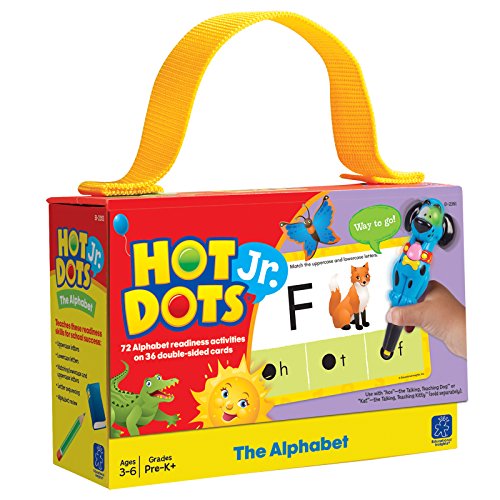 Conjunto de Tarjetas con el Alfabeto - Educational Insights Hot Dots jr - Ivanna & Pau - Juguetes, material didactico y productos para niños y el bienestar familiar