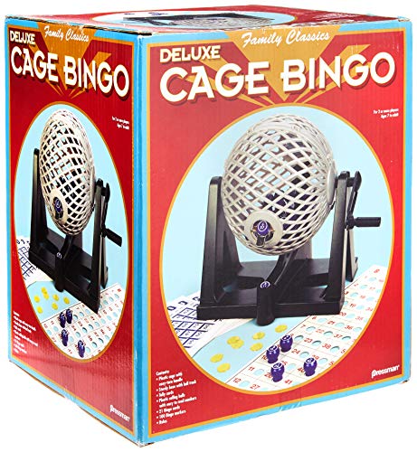 Pressman Toys Deluxe Cage Bingo