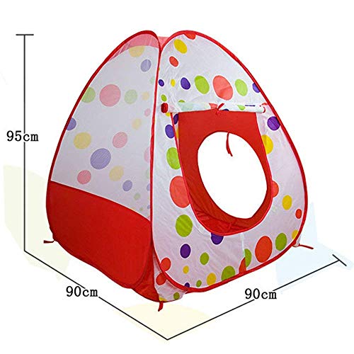 Carpa con  Túnel y alberca de pelotas para niños (pelotas no Incluidas)