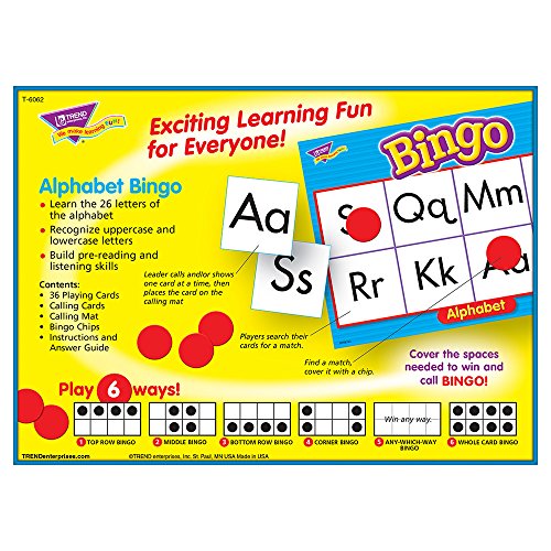 Juego de Bingo Alfabeto - Ivanna & Pau - Juguetes, material didactico y productos para niños y el bienestar familiar