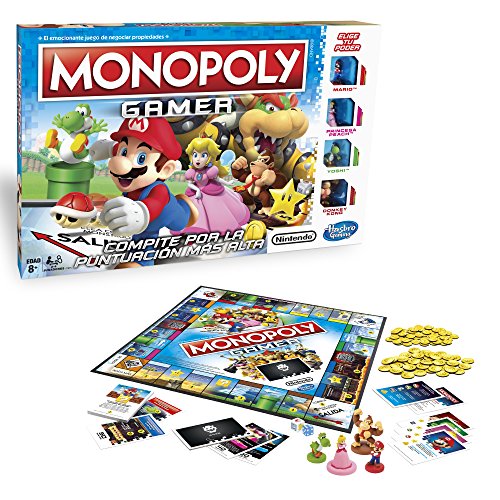 Hasbro Gaming Juego de Mesa Monopoly Gamer - Ivanna & Pau - Juguetes, material didactico y productos para niños y el bienestar familiar