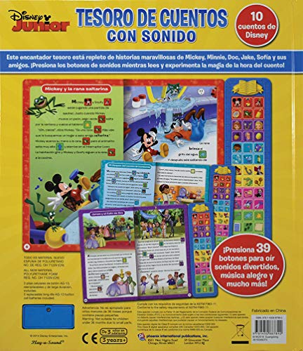 Tesoro de cuentos con sonido Disney junior