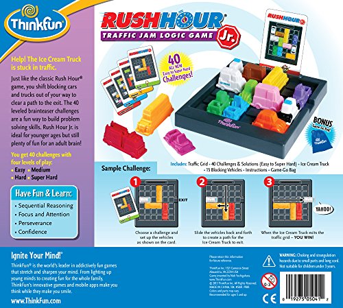 Rush Hour Junior - Juego de mesa - Ivanna & Pau - Juguetes, material didactico y productos para niños y el bienestar familiar