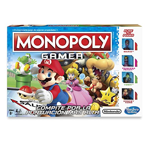 Hasbro Gaming Juego de Mesa Monopoly Gamer - Ivanna & Pau - Juguetes, material didactico y productos para niños y el bienestar familiar
