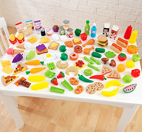 Set de 155 piezas de comida - Ivanna & Pau - Juguetes, material didactico y productos para niños y el bienestar familiar
