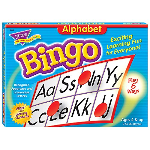 Juego de Bingo Alfabeto - Ivanna & Pau - Juguetes, material didactico y productos para niños y el bienestar familiar