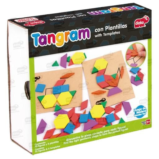 TANGRAM MADERA - Ivanna & Pau - Juguetes, material didactico y productos para niños y el bienestar familiar