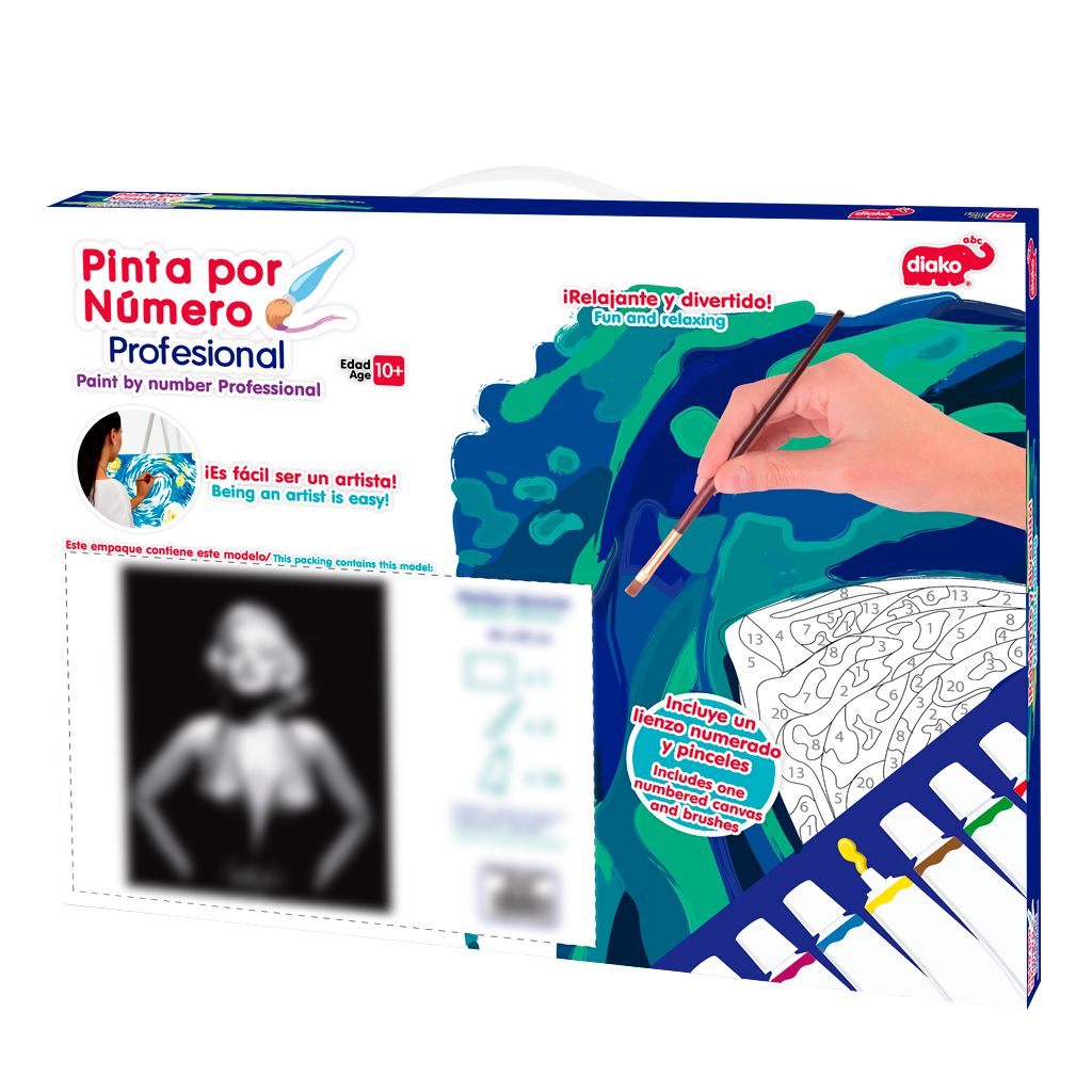 PINTA POR NUMERO - VENECIA - Ivanna & Pau - Juguetes, material didactico y productos para niños y el bienestar familiar