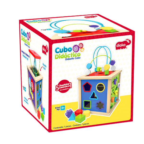 CUBO LOCO DIDÁCTICO - Ivanna & Pau - Juguetes, material didactico y productos para niños y el bienestar familiar